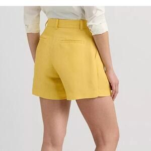Ralph Lauren Women's Pleated High Rise Shorts